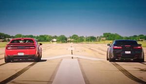 Dodge Demon Ends Holy War With Brutal Punch To Exorcist Camaro