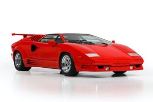 1989 Lamborghini Countach Shows Low Miles With Impressive V12