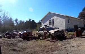 Field Full Of Forgotten Muscle Cars