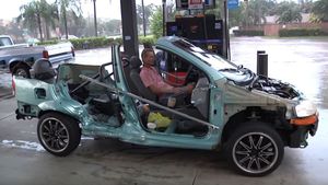 Florida Man Drives Bizarre Chopped Car