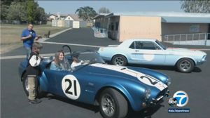 6th Grader Shares Carroll Shelby Race Car Legacy With His Class