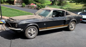1968 Shelby GT500 Mustang Emerges From Warehouse After 20 Years