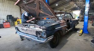 Old Chevy Bel Air Bubble Top Reborn