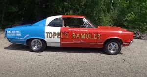 1st Dealer Drag Super Stocker 1967 AMC Topel Rambler Rebel