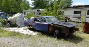 Abandoned 1966 Dodge Charger Is A Scoop of Fresh Air
