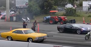 Old School Versus Modern Showdown At The Track