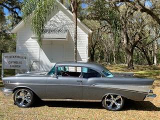 Bid To Win This Restored 1957 Chevrolet Restomod at Carlisle Auctions