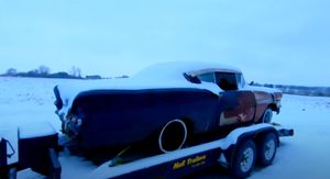 1958 Chevy Impala Brings A Little Hope To A Bleak Winter