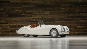 Rare Alloy 1949 Jaguar XK 120 Is For Sale Via Worldwide Auctioneers