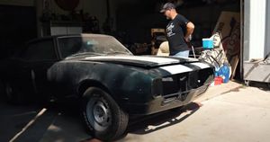 Dennis Collins Picks Up Unrestored 1968 Z28