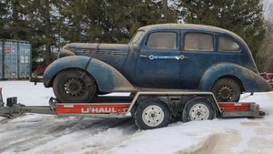 1936 Hudson Terraplane Sedan Discovered After 60 Years