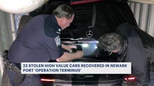 Authorities Stop Stolen Car Shipment