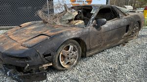 Underwater Acura NSX Sells For $8,500