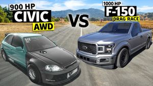 Civic Vs Gator Ford Muscle Truck