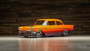 Worldwide Auctioneers Is Selling A Stunning 1956 Chevy: 'Shades of Love' Custom
