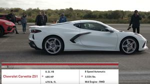 C8 Corvette Almost Reaches 192 MPH