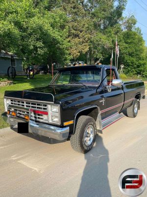Freije & Freije Auctioneers Has A 1987 Chevy Silverado Pickup With The Rare Diesel Option