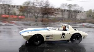 Watch A $10 Million '63 Corvette Grand Sport Play In The Snow