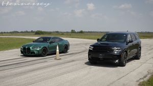 Hennessey-Tuned 1,000 HP Dodge Durango Hellcat Falls Short Against BMW M4