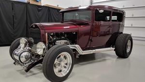 1929 Model A Tudor Sedan Street Rod Has Both Class And Sass