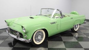 1956 Ford Thunderbird Looks Striking In Rare Sage Green Paint