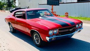 1970 Chevrolet Chevelle SS In Cranberry Red Is Droolworthy