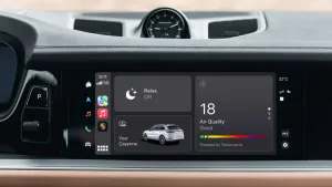 Porsche Integrates Apple CarPlay Controls