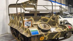 Hunker Down In This 1947 Ford T16 Universal Carrier Army Tank
