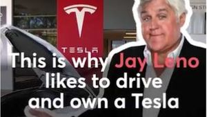 Jay Leno Is A Huge Tesla Fan