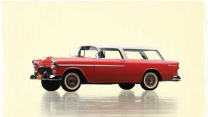 Place Your Bid On This Gorgeous 1955 Chevy Bel Air Nomad