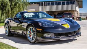 Rare 2009 Chevy Corvette Z06 3LZ GT1 Coupe Up For Bids