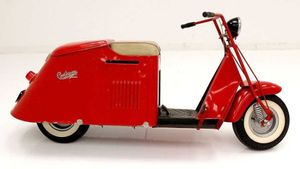 Take A Ride On This 1950 Cushman Step-Through Scooter