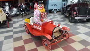 Terrify Everyone In Clown-Piloted Vintage Tin Lizzie Go-Kart