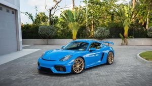 Shark Blue Porsche Cayman GT4 Could Be In Your Garage For Just $25