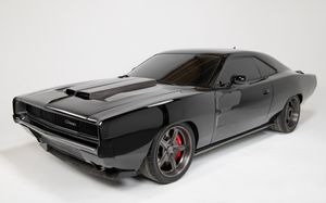 Black Velvet Merges 1968 Charger Aesthetics with Modern Hellcat Power