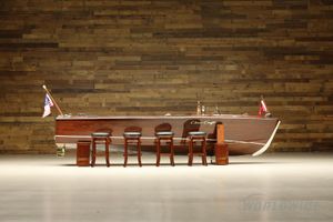 You WOOD Want This Amazing Chris-Craft Boat Wine Bar To Complement Your Next Bottle Of Oaky Red