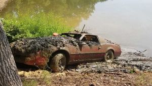 1983 Pontiac Firebird Found In Lake 30 Years After Its Theft