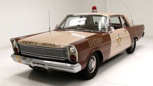 '60s Fuzz: 1965 Ford Custom 500 Police Car