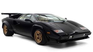 At $349K, Could This Black-And-Tan Euro-Spec Countach Be Perfect?