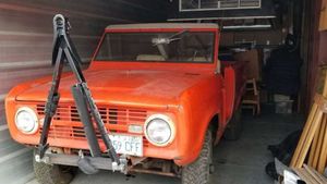 Genuine Barn Find Ford Bronco Roadster With 289ci V8