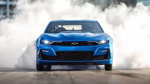 GM Auctioning One-Off Electric COPO Camaro Drag Car At Monterey