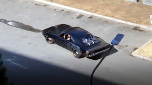 Mid-Engine Dodge Charger Spotted During Fast And Furious 9 Filming