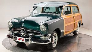 1950 Ford Custom Deluxe Country Squire Woody Wagon Promises To Put A Smile On Your Face
