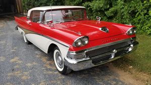 1958 Ford Fairlane Skyliner Is A Graceful Convertible Hardtop