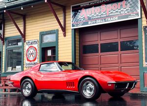Red 1968 Corvette Is In Amazing Condition And Features  427/390 Power