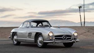 Adam Levine's 1955 Mercedes-Benz 300 SL Gullwing Is Auction Bound