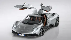 Ares Redesigns S1 Supercar, Introduces Gullwing Doors as an Option