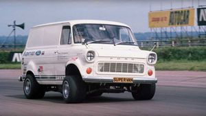 The Crazy Ford Supervan Powered By A GT40