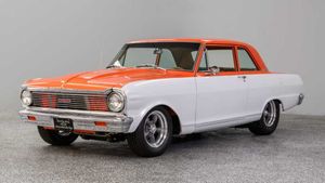 Classic 1965 Chevrolet Nova Wears A Creamsicle-Like Paint Job