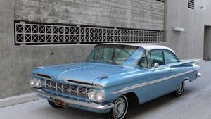 Cool Off Summer With A Frost Blue 1959 Chevrolet Bel Air